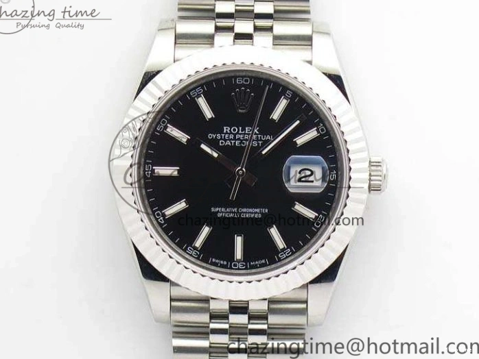 MiroTime 0510 SmartChoice DateJust II 40mm BP Maker Best Edition Black Dial On New Version Jubilee Bracelet A 3538